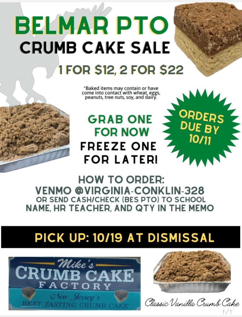 Mike's Crumb Cake Sale Flyer